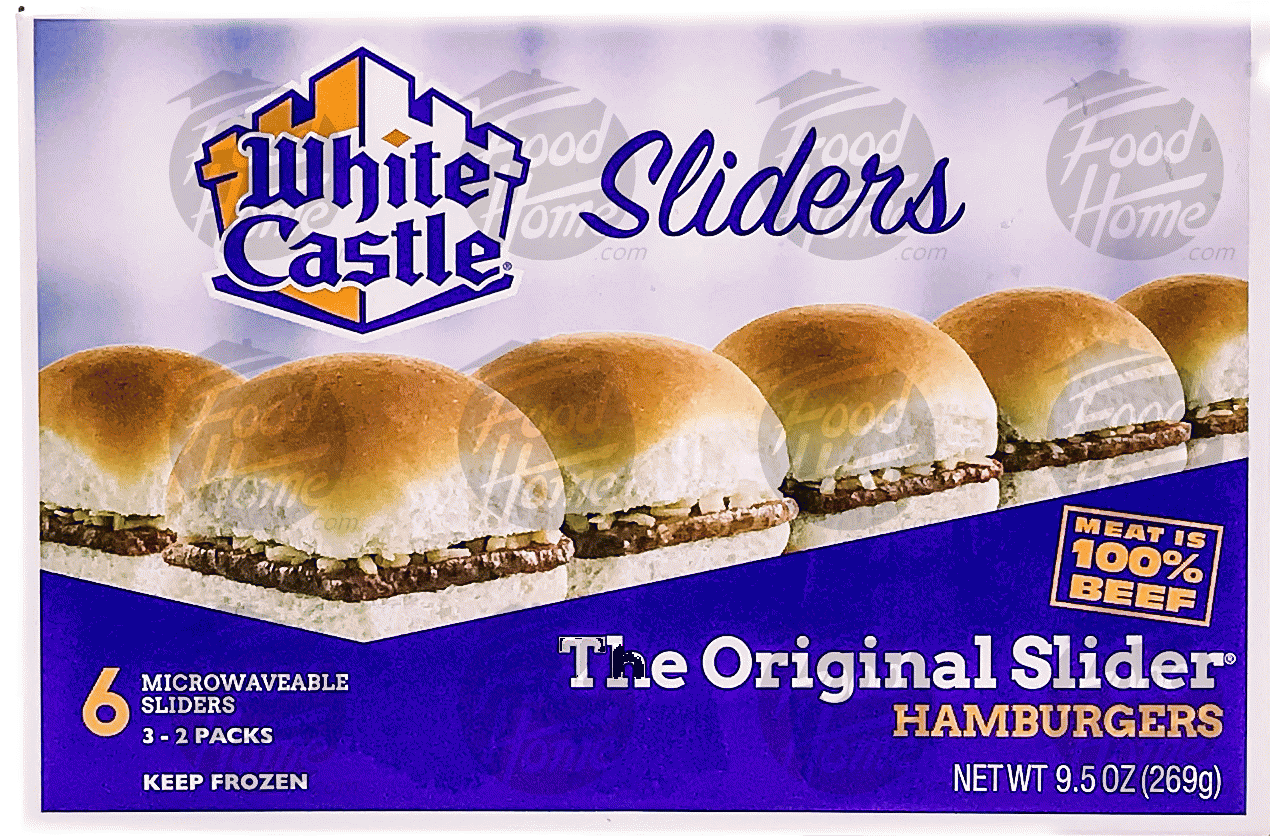 White Castle The Original Slider hamburgers, 100% beef, 6 ct, 3 - 2 packs Full-Size Picture